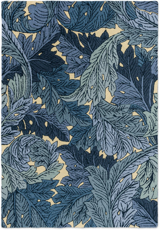 Brink and Campman Acanthus Indigo Area Rug by Morris Co main image