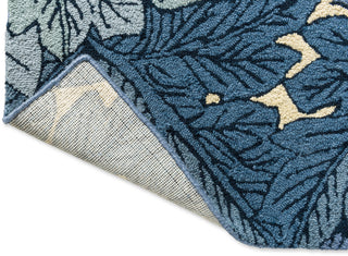 Brink and Campman Acanthus Indigo Area Rug by Morris Co Fold Image