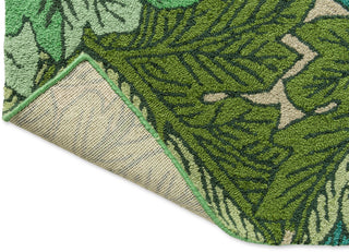 Brink and Campman Acanthus Nettle/Sky Blue Area Rug by Morris Co Fold Image