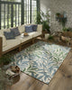 Brink and Campman Willow Boughs Leafy Arbour Area Rug by Morris Co Room Image Feature