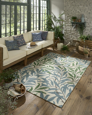 Brink and Campman Willow Boughs Leafy Arbour Area Rug by Morris Co Room Image Feature