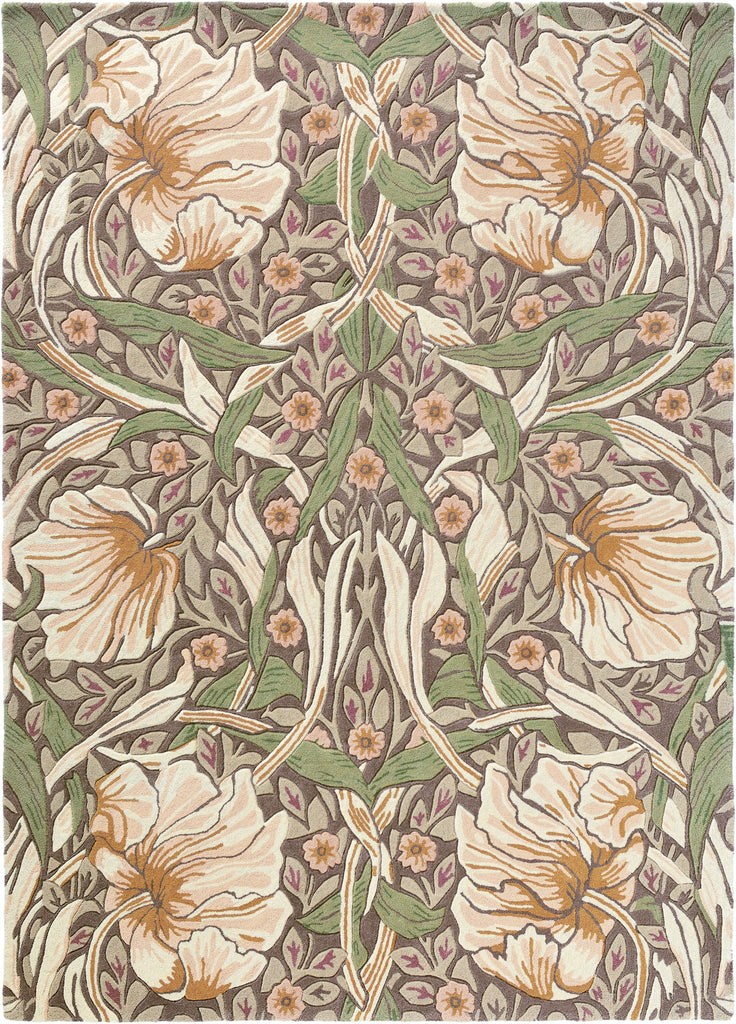 Brink and Campman Pimpernel Aubergine Area Rug by Morris Co main image