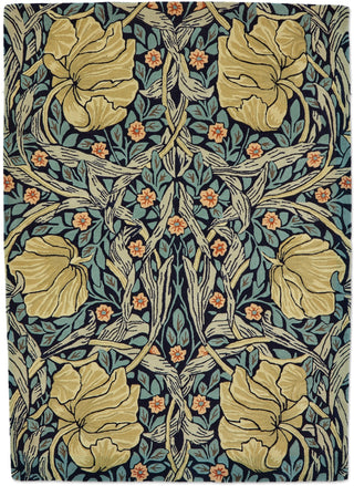 Brink and Campman Pimpernel Indigo Area Rug by Morris Co main image