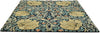 Brink and Campman Pimpernel Indigo Area Rug by Morris Co Angle Image