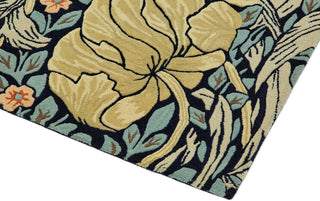 Brink and Campman Pimpernel Indigo Area Rug by Morris Co Corner Image