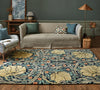 Brink and Campman Pimpernel Indigo Area Rug by Morris Co Room Image Feature