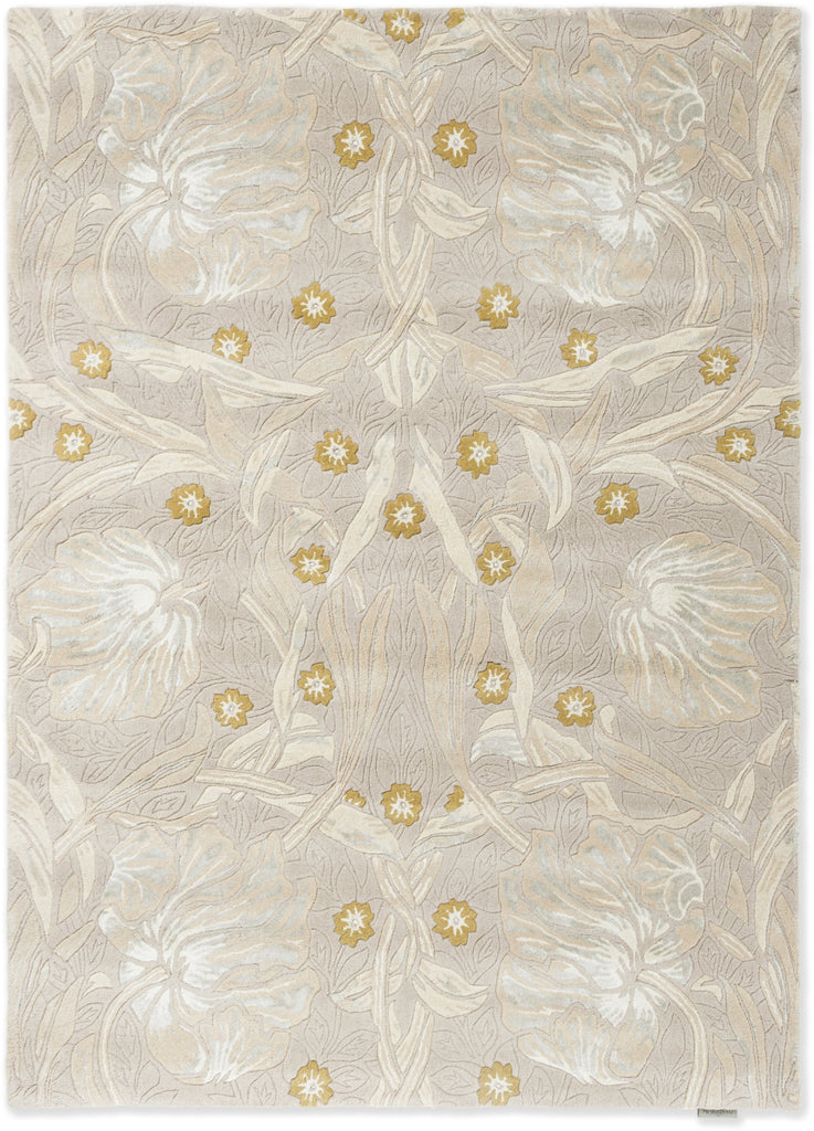 Brink and Campman Pimpernel Linen Area Rug by Morris Co main image