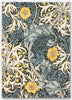Brink and Campman Seaweed Teal Area Rug by Morris Co x Emery Walker's House main image