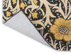 Brink and Campman Seaweed Teal Area Rug by Morris Co x Emery Walker's House Fold Image