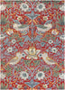 Brink and Campman Strawberry Thief Crimson Area Rug by Morris Co main image