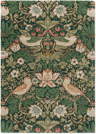 Brink and Campman Strawberry Thief Forest Area Rug by Morris Co main image