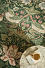 Brink and Campman Strawberry Thief Forest Area Rug by Morris Co Room Image Feature