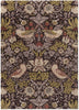 Brink and Campman Strawberry Thief Grape Area Rug by Morris Co main image