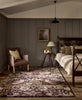 Brink and Campman Strawberry Thief Grape Area Rug by Morris Co Room Image Feature