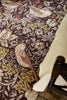 Brink and Campman Strawberry Thief Grape Area Rug by Morris Co Room Image Feature
