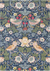 Brink and Campman Strawberry Thief Indigo Area Rug by Morris Co main image
