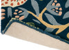 Brink and Campman Strawberry Thief Indigo Area Rug by Morris Co Fold Image