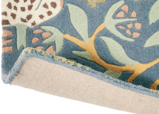 Brink and Campman Strawberry Thief Slate Area Rug by Morris Co Fold Image