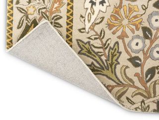 Brink and Campman Wilhelmina Linen/Mustard Area Rug by Morris Co x Emery Walker's House Fold Image