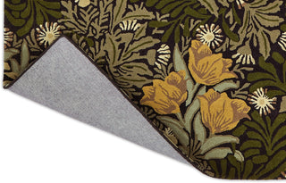 Brink and Campman Bower Twining Vine Green Area Rug by Morris Co x Emery Walker's House Fold Image