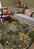 Brink and Campman Bower Twining Vine Green Area Rug by Morris Co x Emery Walker's House Room Image Feature