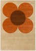 Brink and Campman Flower Placement Pumpkin/Ecru Area Rug by Orla Kiely main image