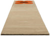 Brink and Campman Flower Placement Pumpkin/Ecru Area Rug by Orla Kiely Runner Angle Image
