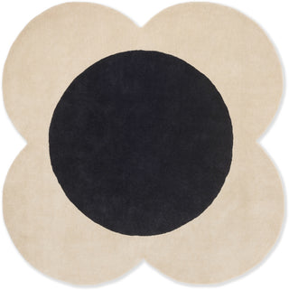 Brink and Campman Flower Spot Ecru/Black Area Rug by Orla Kiely main image