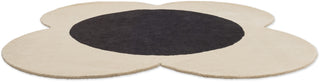 Brink and Campman Flower Spot Ecru/Black Area Rug by Orla Kiely Angle Image