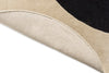 Brink and Campman Flower Spot Ecru/Black Area Rug by Orla Kiely Fold Image