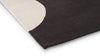 Brink and Campman Geo Flower Graphite Area Rug by Orla Kiely Corner Image