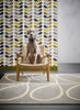 Brink and Campman Giant Linear Stem Area Rug by Orla Kiely Room Image Feature