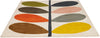 Brink and Campman Giant Multi Stem Area Rug by Orla Kiely Angle Image