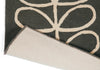 Brink and Campman Linear Stem Slate Area Rug by Orla Kiely Fold Image