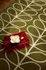 Brink and Campman Linear Stem Olive Area Rug by Orla Kiely Room Image