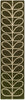 Brink and Campman Linear Stem Olive Area Rug by Orla Kiely Runner Main Image