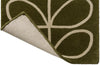 Brink and Campman Linear Stem Olive Area Rug by Orla Kiely Runner Fold Image