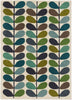 Brink and Campman Multi Stem Kingfisher Area Rug by Orla Kiely main image
