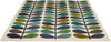 Brink and Campman Multi Stem Kingfisher Area Rug by Orla Kiely Angle Image