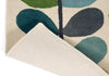 Brink and Campman Multi Stem Kingfisher Area Rug by Orla Kiely Fold Image
