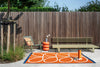 Brink and Campman Linear Stem Orange Area Rug by Orla Kiely Room Image Feature