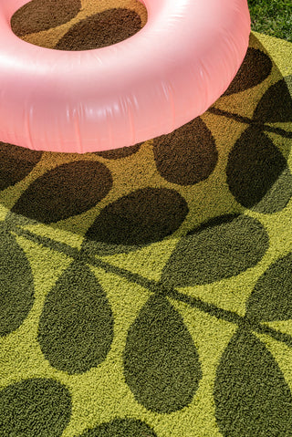 Brink and Campman Solid Stem Seagrass Area Rug by Orla Kiely Room Image Feature