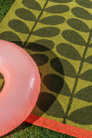 Brink and Campman Solid Stem Seagrass Area Rug by Orla Kiely Room Image Feature