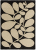 Brink and Campman Sycamore Black Area Rug by Orla Kiely main image