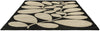 Brink and Campman Sycamore Black Area Rug by Orla Kiely Angle Image