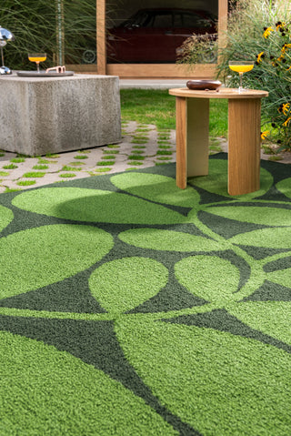 Brink and Campman Sycamore Dill Area Rug by Orla Kiely Room Image Feature