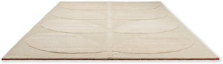 Brink and Campman Solid Stem Ecru Area Rug by Orla Kiely Angle Image
