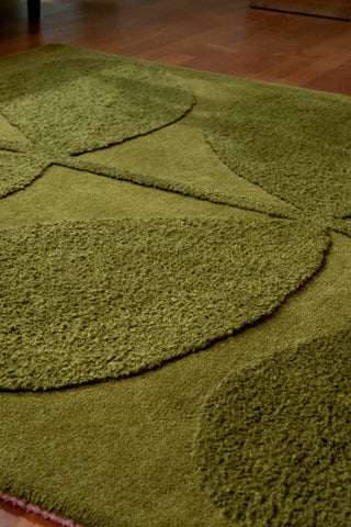 Brink and Campman Solid Stem Fern Area Rug by Orla Kiely Room Image Feature