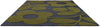 Brink and Campman Sprig Stem Marine Area Rug by Orla Kiely Angle Image