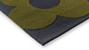 Brink and Campman Sprig Stem Marine Area Rug by Orla Kiely Corner Image